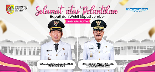 Bupati dan Wakil Bupati Jember Periode 2025-2030